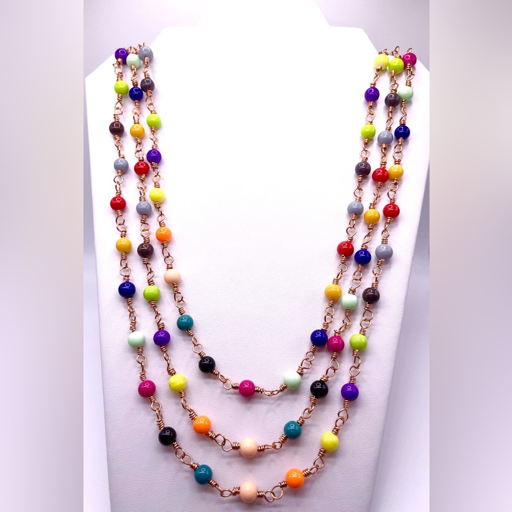 Handmade Boho style necklace